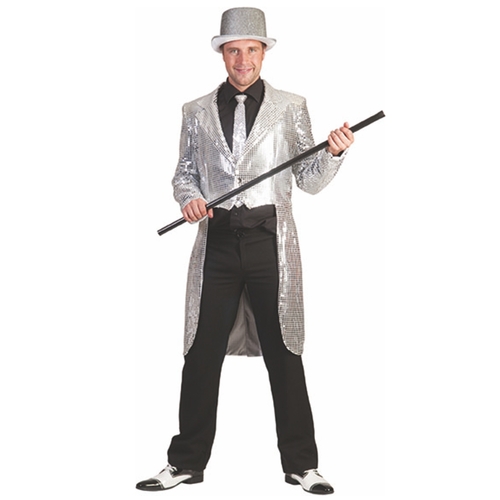Frack silber 20er Jahre Kost�m f�r Herren