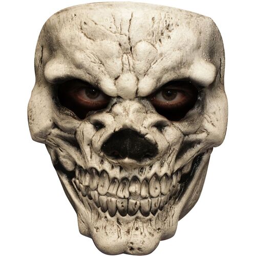 Totenkopf Maske Scary Totenkopf Sch�del wei� Halbmaske f�r Erwachsene