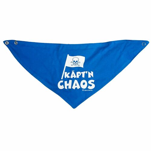 Halstuch blau Pirat mit Spruch 40 cm lang f�r Babys & Kleinkinder