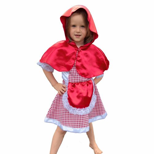 Rotk�ppchen Kost�m Klara f�r Kinder
