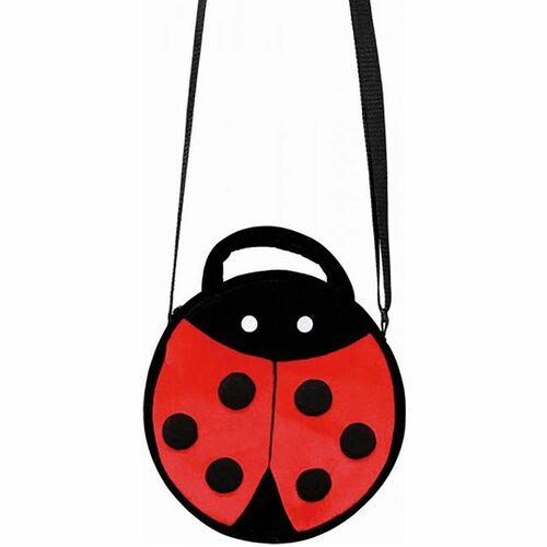 Marienk�fer Handtasche rund Ladybug 29 x 29 cm f�r Damen