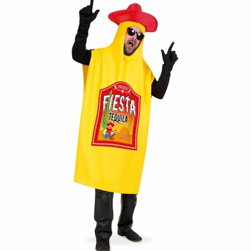 Tequila Kost�m Flasche Fiesta Mexico f�r Herren