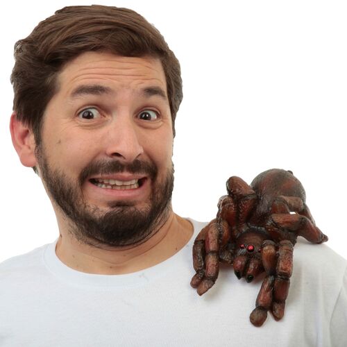 Spinne auf Schulter Partyspa� Kost�m-Zubeh�r f�r Erwachsene