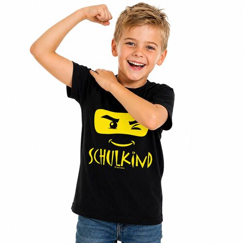 Kinder T-Shirt Schulkind - Cooles Einschulungs-Shirt f�r ABC-Sch�tzen