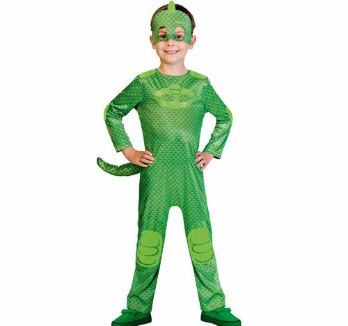PJ Masks Kost�m Gekko gr�n f�r Kinder