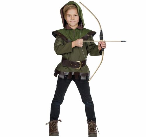 Robin Hood Kost�m K�nig der Diebe f�r Kinder