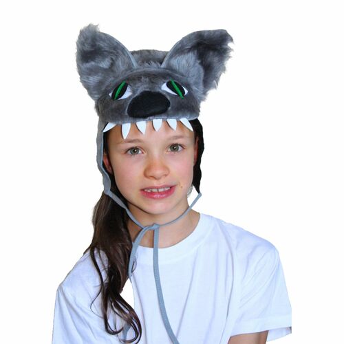Wolf M�tze Monster Stitchy f�r Kinder