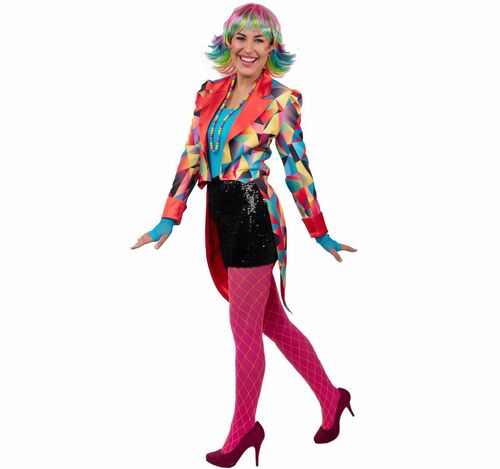 Kaleidoskop Frack bunt f�r Damen