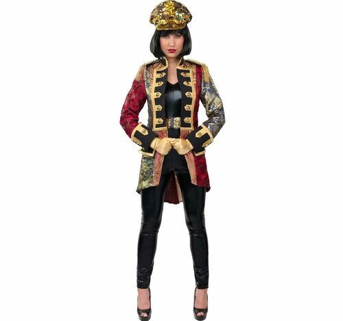 Patchwork Mantel Kost�m Brokat Adlige deluxe f�r Damen