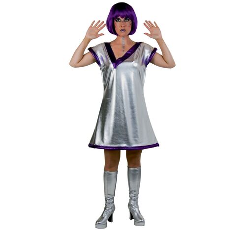 Weltraum Kost�m Space Woman Galaxia f�r Damen