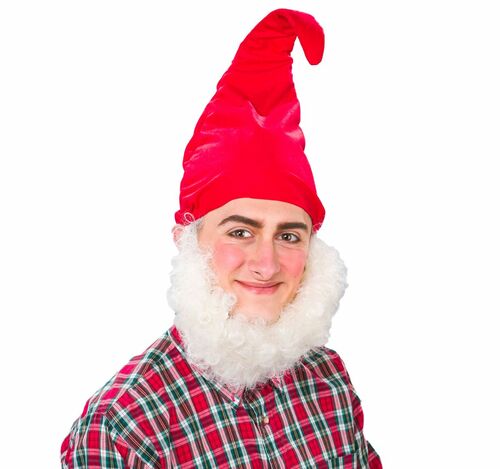 Zwergen M�tze Zipfelm�tze Farbauswahl rot gr�n braun f�r Erwachsene 