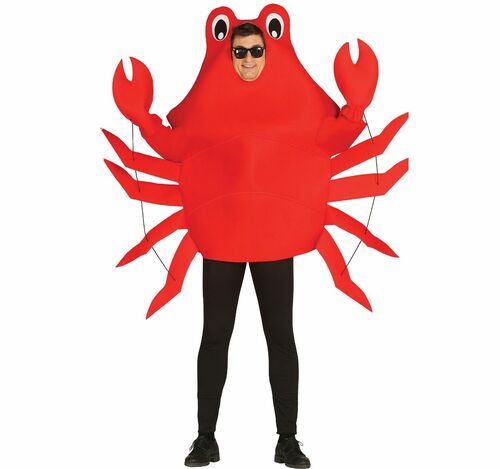 Krebs Kost�m Mr. Crabs Krabbe f�r Herren