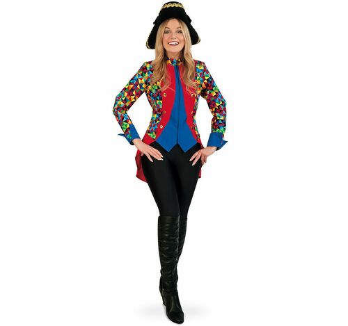 Uniform Frack Jacke bunt f�r Damen