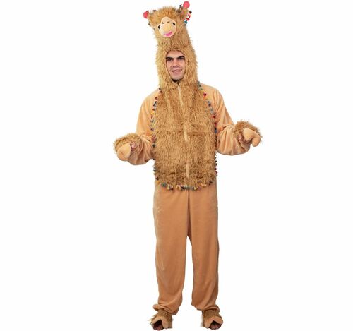 Alpaka Kost�m Lama Alex f�r Erwachsene