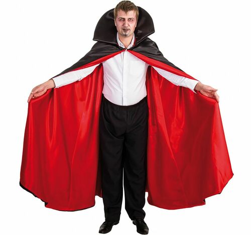 Dracula Kost�m Grafen Umhang Halloween Vampir Teufel deluxe f�r Herren