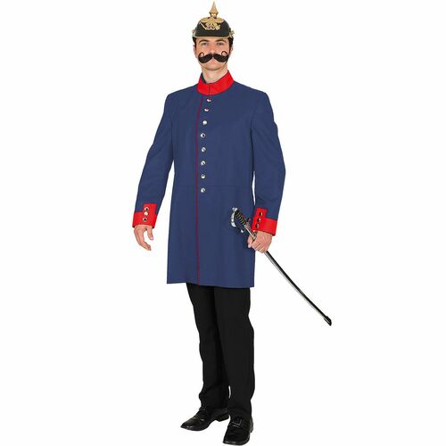 Preu�en Kost�m Kaiser Wilhelm mit Pickelhaube deluxe f�r Herren