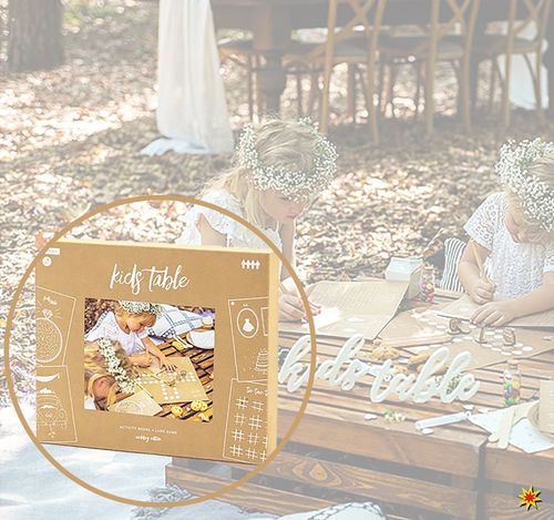 Hochzeit Kinderspiel-Set Besch�ftigung Ausmalen Brettspiel 37-tlg.