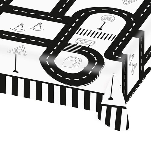 Autos auf der Stra�e Tischdecke Kindergeburtstag Tisch-Deko Party-Zubeh�r