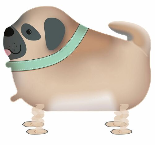 Ballon Luftballon laufender Hund Geburtstag Party Geschenk Deko