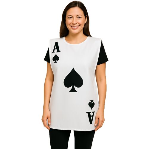 Spielkarten Kost�m Ass Pik Herz Karo Kreuz Gruppenkost�m f�r Erwachsene