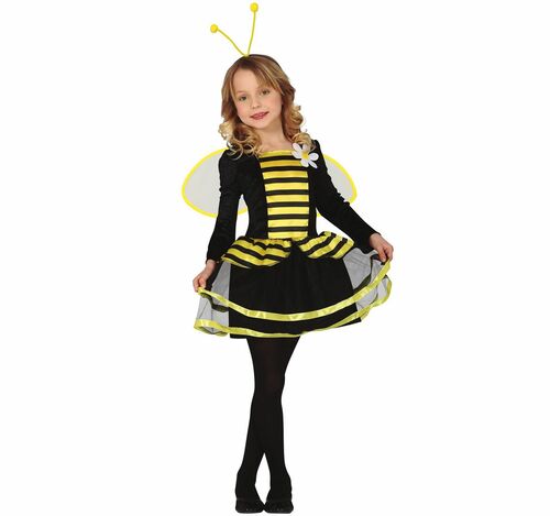 Bienen Kost�m Marta Kleid mit Fl�geln f�r Kinder
