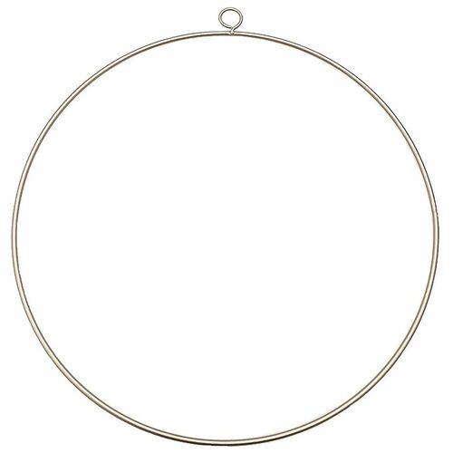 Metallring gold 30 cm Traumf�nger Makramee Hochzeit Dekoration