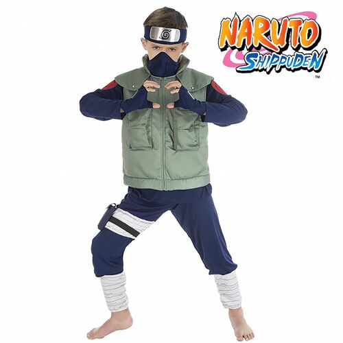 Kakashi Hatake Kost�m Naruto f�r Kinder 