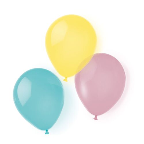 Luftballons Pastell Rainbow Latexballons 8 St�ck Geburtstag Party-Deko