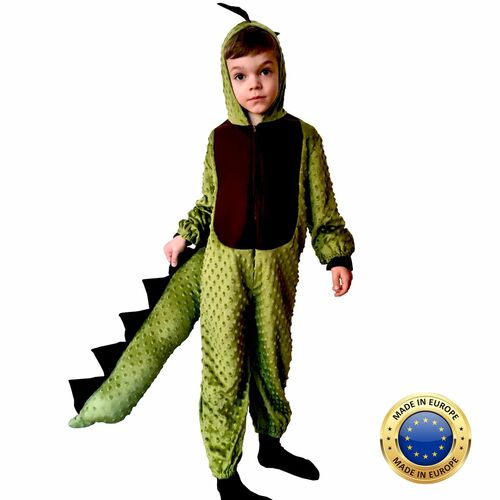 Drache Draco Kost�m gr�ner T-Rex f�r Kinder