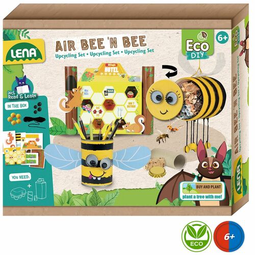 ECO Bastel-Set Bienenhotel Stiftebecher Air BeenBee f�r Kinder