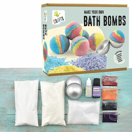Kreativ-Set Badebomben DIY Bastel-Set Badekugeln f�r Kinder
