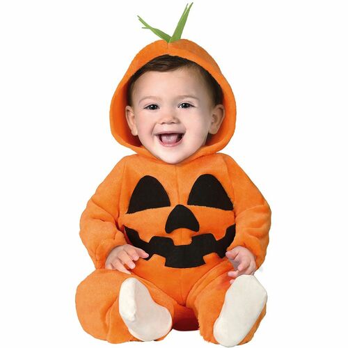 K�rbis Kost�m frecher Halloween K�rbiskopf f�r Kinder