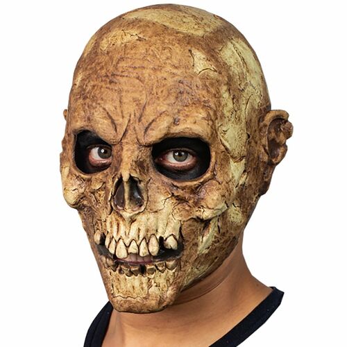 Halloween Maske Zombie Toter Sch�del f�r Erwachsene