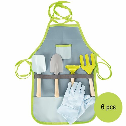 Sch�rze f�r Kinder Gartensch�rze mit Werkzeugen & Handschuhen