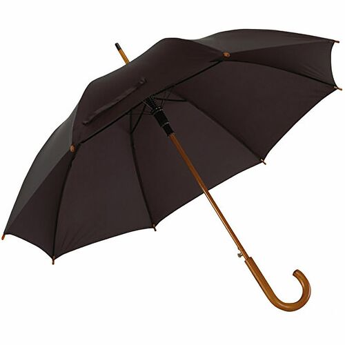 Stockschirm schwarz  103 cm 89 cm lang Automatik Hochzeit Beerdigung