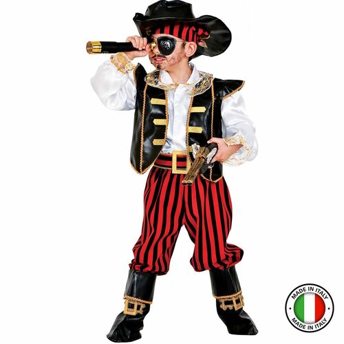 Piraten Kost�m Seer�uber Philippe Deluxe inkl. Zubeh�r f�r Kinder