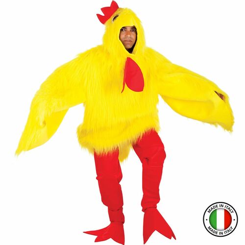 Hahn Kost�m Gockel Reiner Korn Deluxe f�r Herren