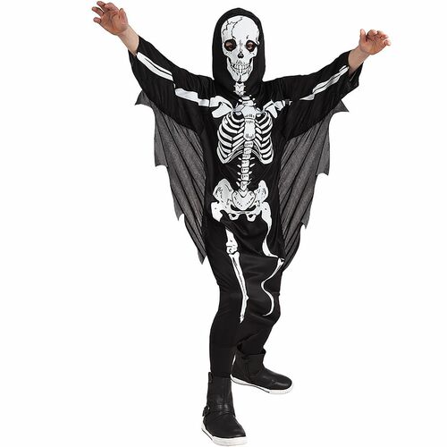 Skelett Kost�m Mr. Scary Halloween Bone f�r Kinder