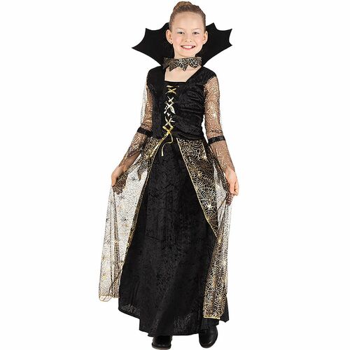 Hexen Kost�m Spiderella f�r Kinder