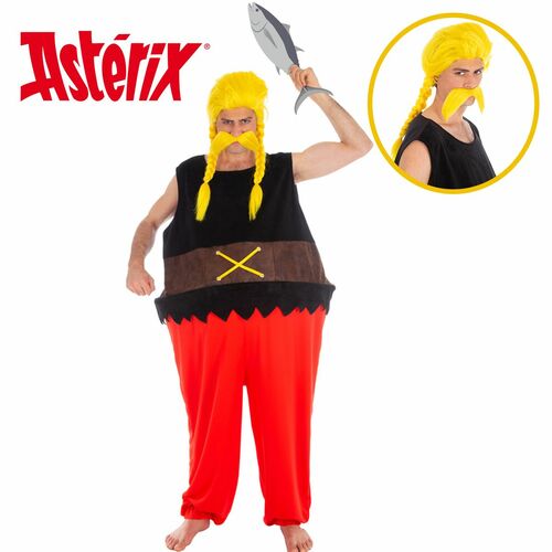 Verleihnix Kost�m Deluxe mit Per�cke & Bart aus Asterix & Obelix f�r Herren