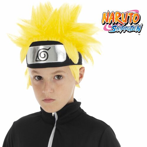 Naruto Shippuden Per�cke gelb KW 54 cm Kost�m-Zubeh�r f�r Kinder