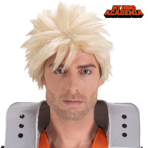 My Hero Academia Per�cke Katsuki Bakugo Manga-Per�cke blond f�r Herren