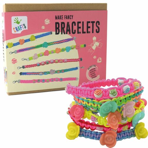 Freundschaftsb�nder mit farbigen Perlen zum selber machen f�r Kinder