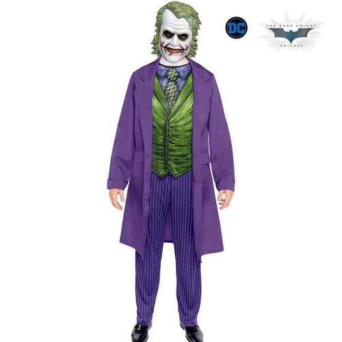 Joker Kost�m Arthur Fleck inkl. Maske mit gr�nen Haaren f�r Herren