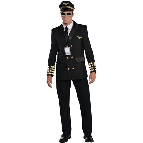 Pilot Kost�m Kapit�n Elias f�r Herren