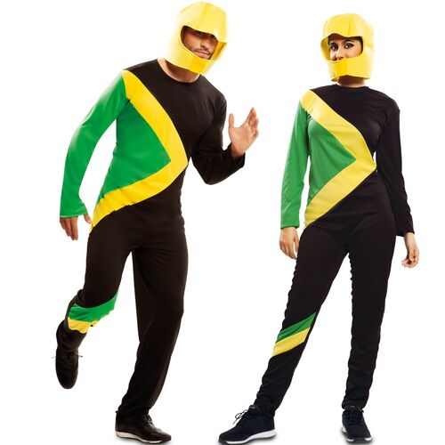 Jamaika Bob Kost�m Cool Dudes f�r Erwachsene