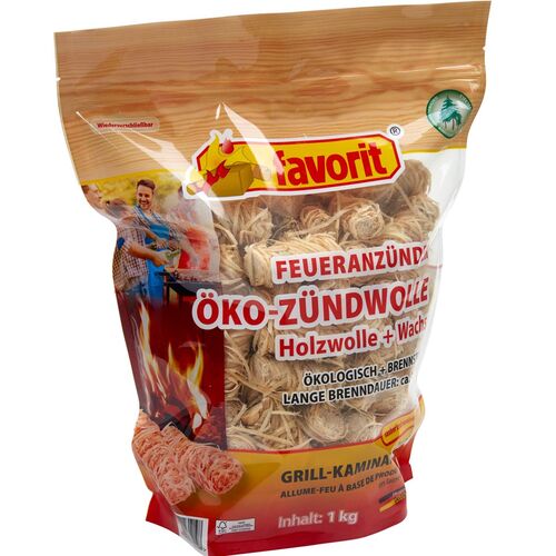 �ko-Z�ndwolle im 1kg Beutel von Favorit