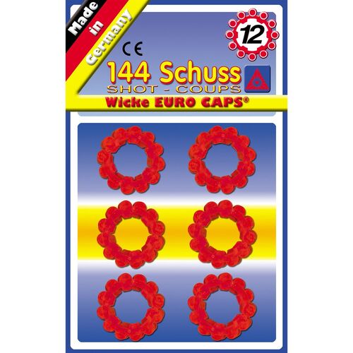 Spielzeug-Munition 12 Schuss-Ring 144 Schuss f�r Revolver & Gewehr