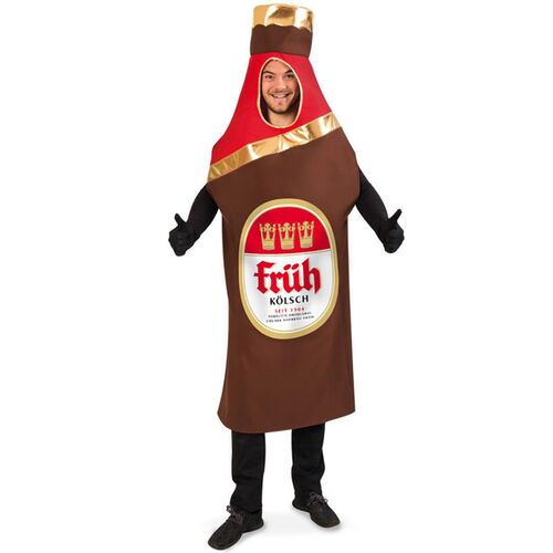 Bier Kost�m Fr�h K�lsch Bierflasche Hofbr�u f�r Erwachsene