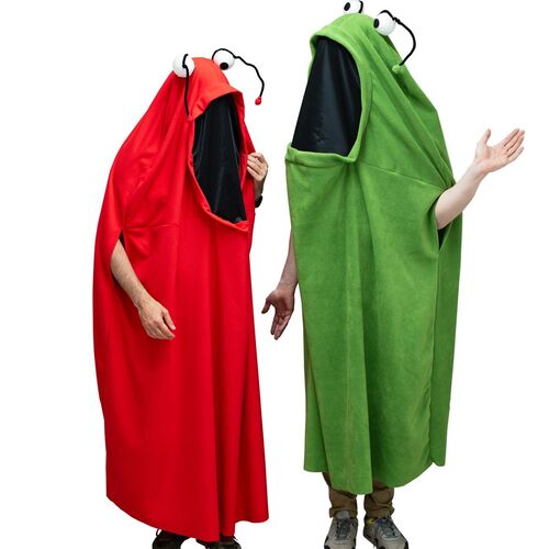 Monster Kost�me Yoko & Yuki f�r Erwachsene Paarkost�m